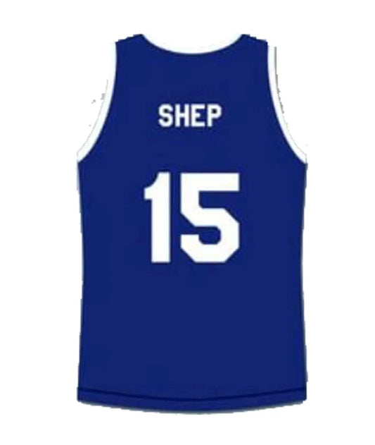 90s Thomas 'Shep' Shepard #15 Shoot Out Bombers Jersey