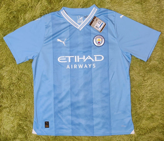 2023 Erling Haaland #9 Manchester City Home Jersey