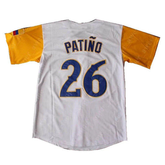 2019 Harold Patiño #26 Colombia Baseball Jersey