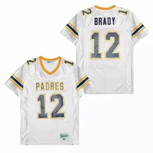 1995 Tom Brady #12 Junipero Serra High School Jersey