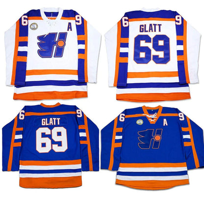 2011 Doug Glatt #69 Halifax Highlanders Hockey Jersey