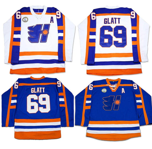 2011 Doug Glatt #69 Halifax Highlanders Hockey Jersey