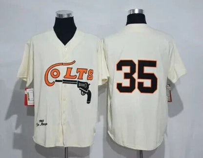 1962 Joe Morgan #18 Jimmy Wynn #24 Houston Baseball Jersey