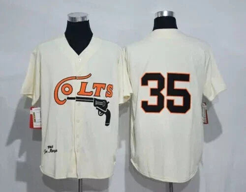 1962 Joe Morgan #18 Jimmy Wynn #24 Houston Baseball Jersey