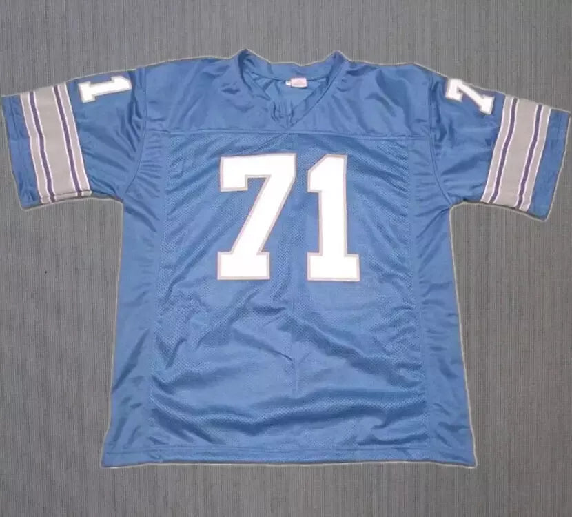 70s Alex Karras #71 Detroit Lions Football Jersey