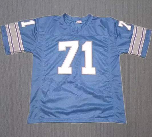70s Alex Karras #71 Detroit Lions Football Jersey