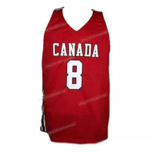 2015 Andrew Wiggins #8 Team Canada Basketball Jersey