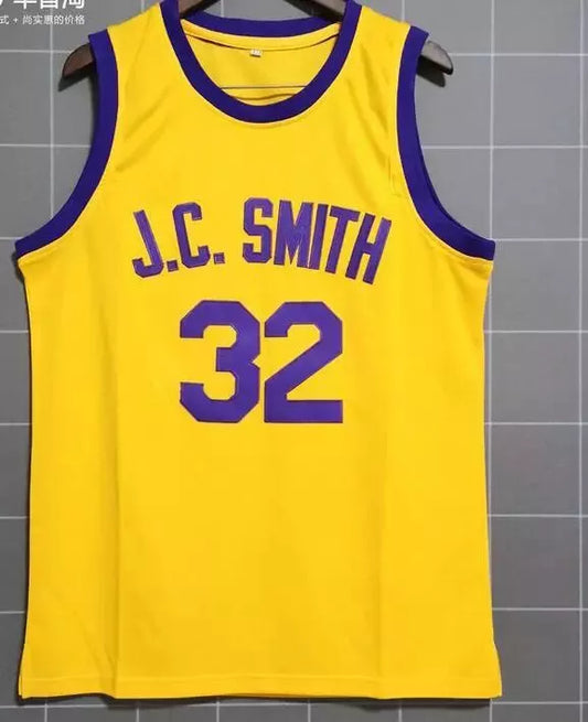 1970s Earl Manigault #32 J.C. Smith Basketball Jersey