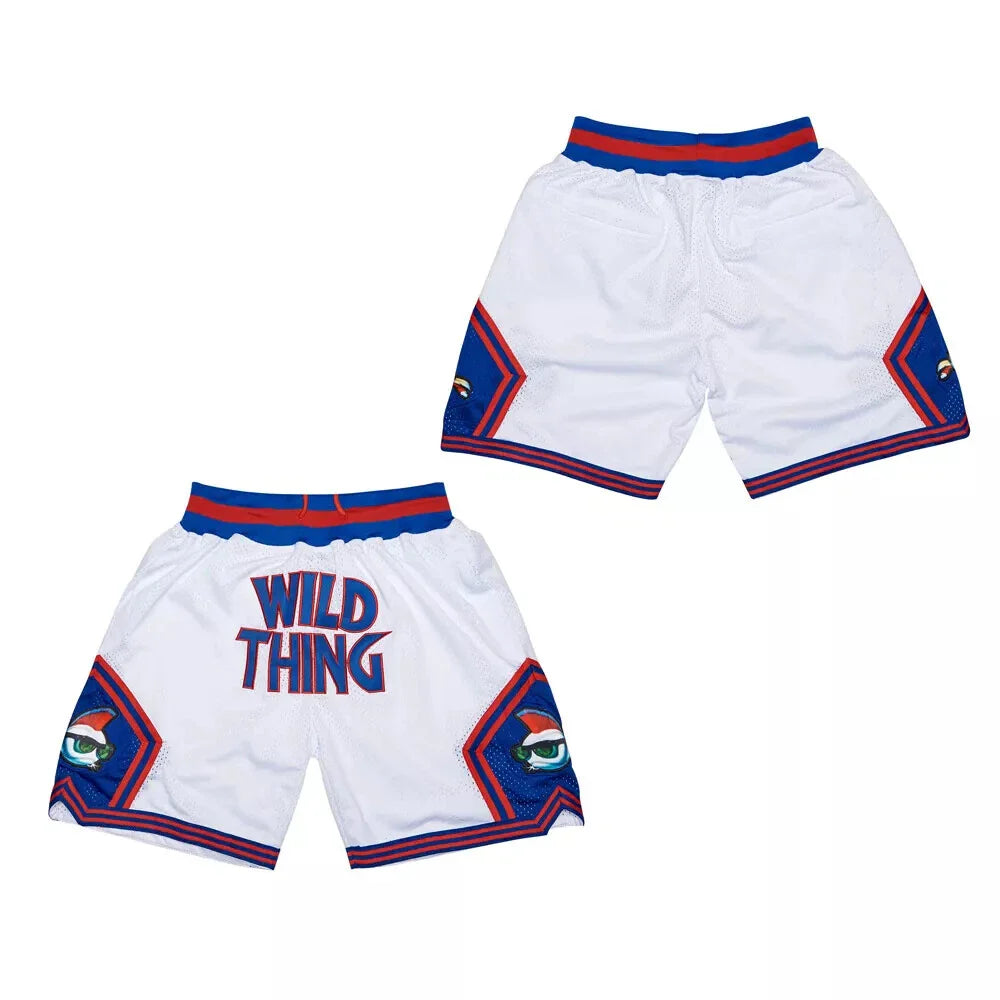 90s Ricky "Wild Thing" Vaughn #99 Cleveland Baseball Shorts