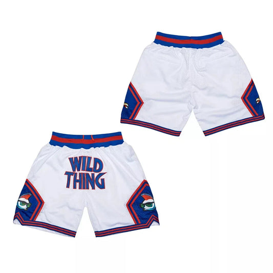 90s Ricky "Wild Thing" Vaughn #99 Cleveland Baseball Shorts