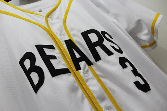 1976 Kelly Leak #3 Bad News Bears Baseball Jersey