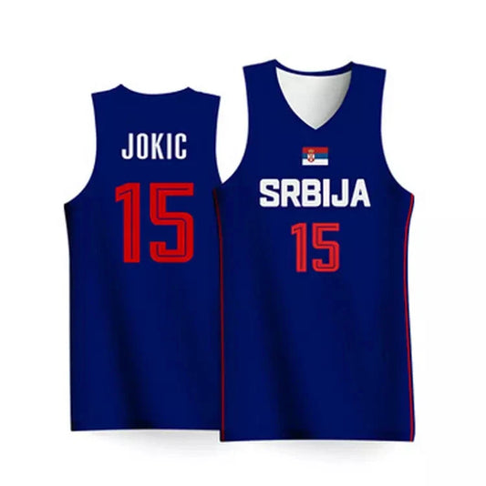 2019 Nikola Jokic #15 China Basketball Jersey