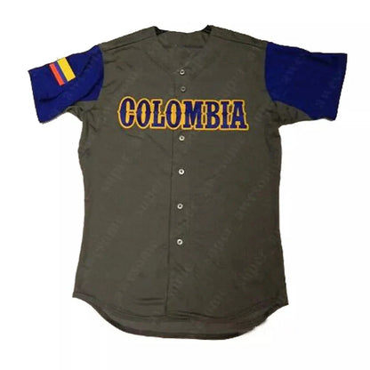 2019 Harold Patiño #26 Colombia Baseball Jersey