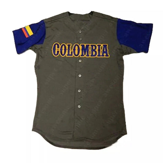 2019 Harold Patiño #26 Colombia Baseball Jersey