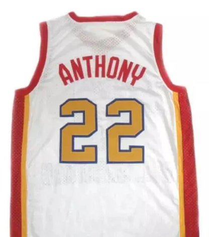 2003 Carmelo Anthony #22 McDonald's Basketball Jersey