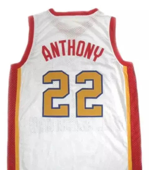 2003 Carmelo Anthony #22 McDonald's Basketball Jersey