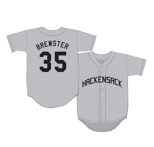 1940s Lou Brewster #35 Homestead Grays Baseball Jersey