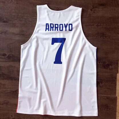 2004 Carlos Arroyo #7 Puerto Rico Basketball Jersey