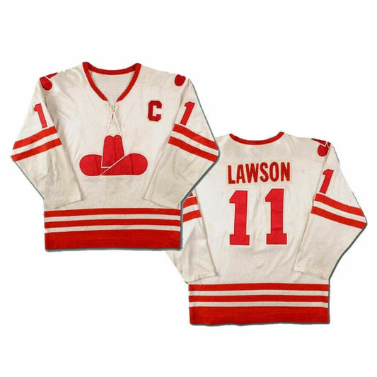 1970s Jim Lawson #11 Calgary Hockey Jersey