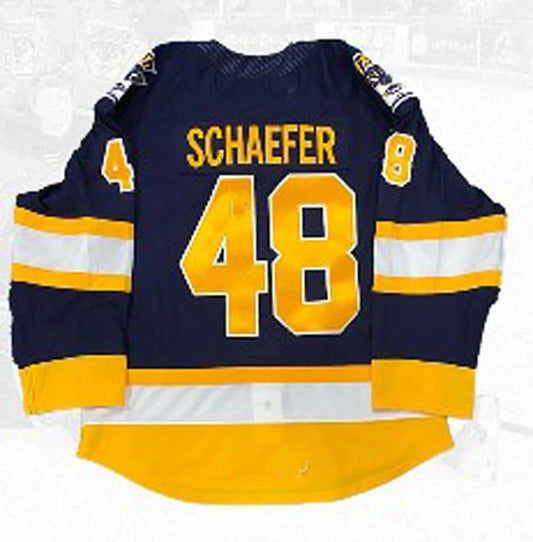 1940s Eddie Schaefer #48 Ontario Hockey Jersey
