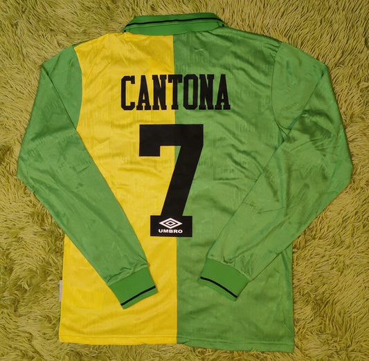 1992 Eric Cantona #7 Manchester United Soccer Jersey