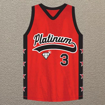 2000s Jewelz #3 Platinum Jewelz Basketball Jersey