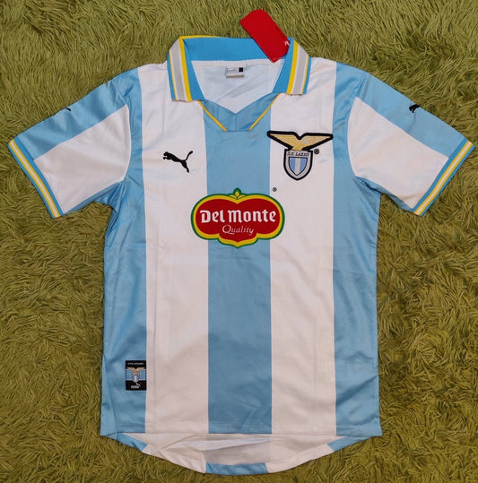 1999 Alessandro Nesta #13 Lazio Home Soccer Jersey