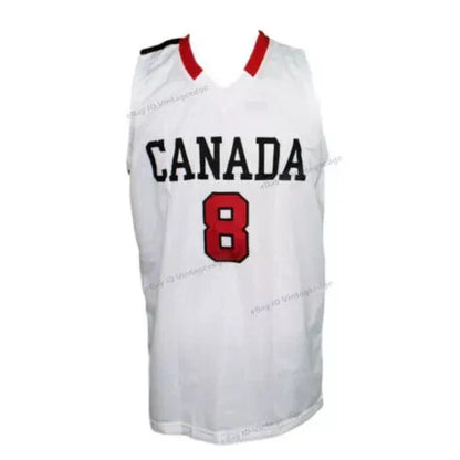 2015 Andrew Wiggins #8 Team Canada Basketball Jersey