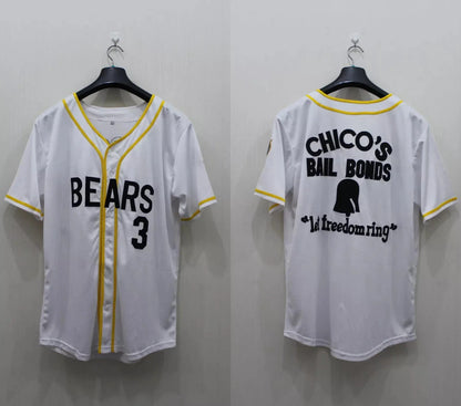 1976 Kelly Leak #3 Bad News Bears Baseball Jersey