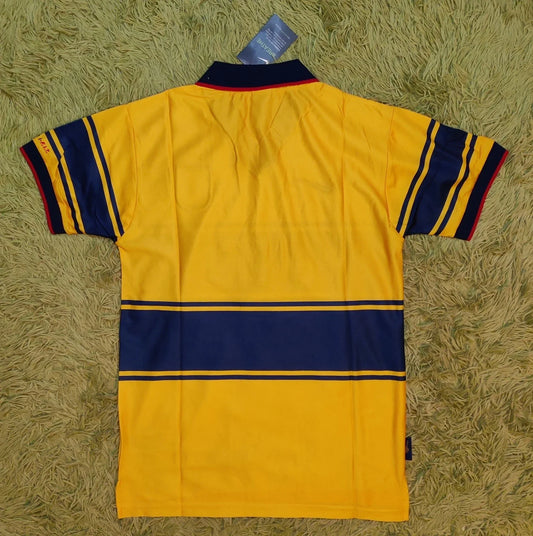 1997-99 Dennis Bergkamp #10 Arsenal Away Jersey