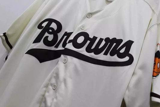 1953 Satchel Paige #29 St. Louis Browns Baseball Jersey