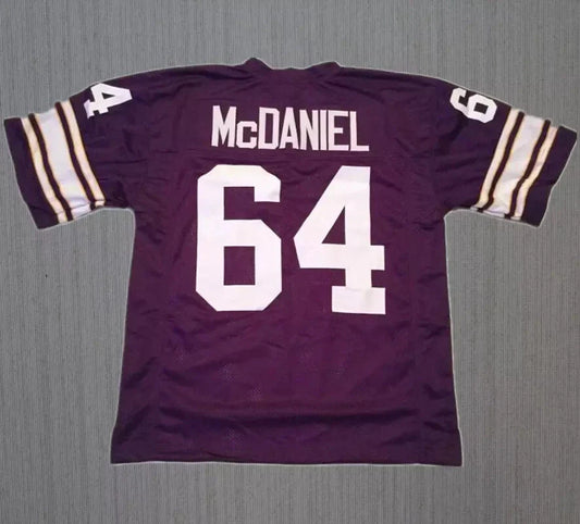 80s Steve McDaniel #64 Minnesota Vikings Football Jersey