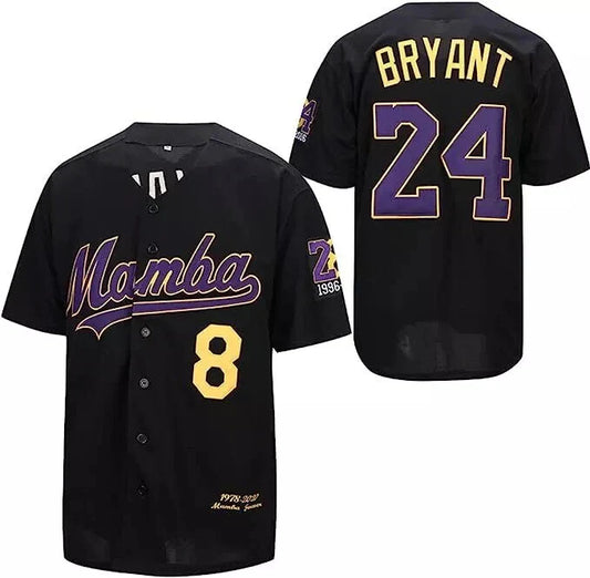 2000s Kobe Bryant #8 & #24 Lakers Baseball Jersey