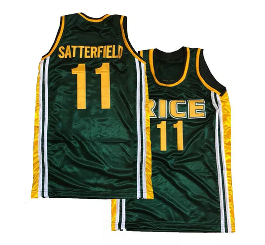 2000s Kenny Satterfield #11 Rice High School Basketball Jersey