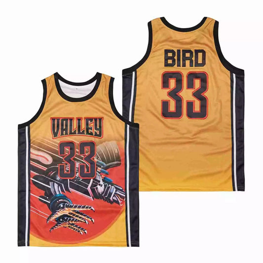 Bird #33 High School Basketball Jersey