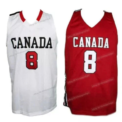 2015 Andrew Wiggins #8 Team Canada Basketball Jersey