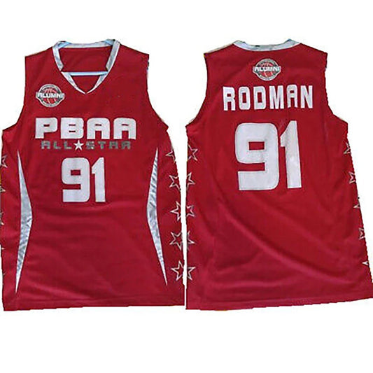 90s Dennis "The Worm" Rodman #91 PBAA Philippines Jersey