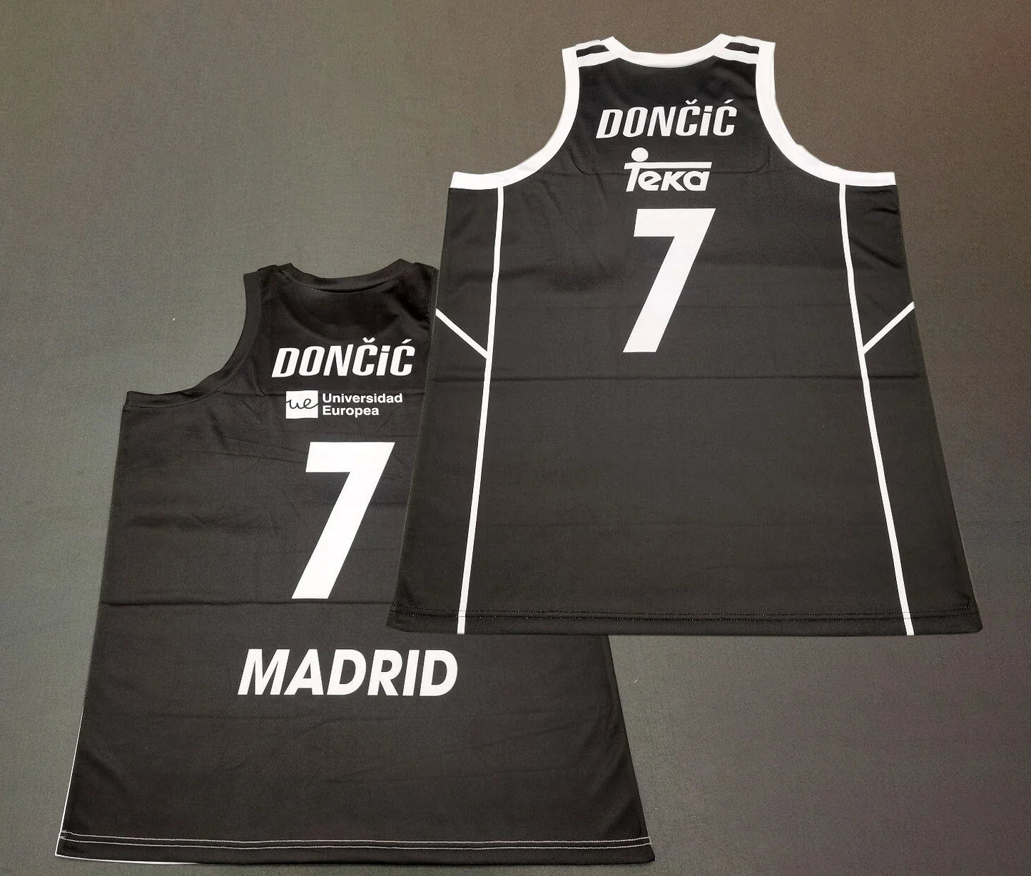 2018 Luka Dončić #7 Real Madrid Basketball Jersey