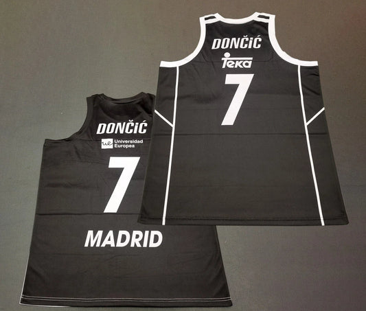 2018 Luka Dončić #7 Real Madrid Basketball Jersey