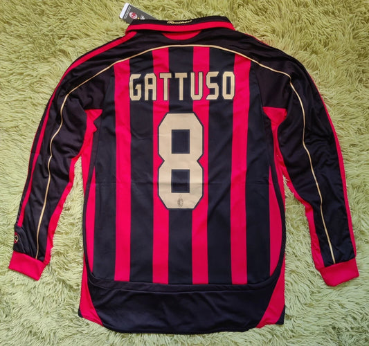 2006/07 Gennaro Gattuso #8 AC Milan Jersey