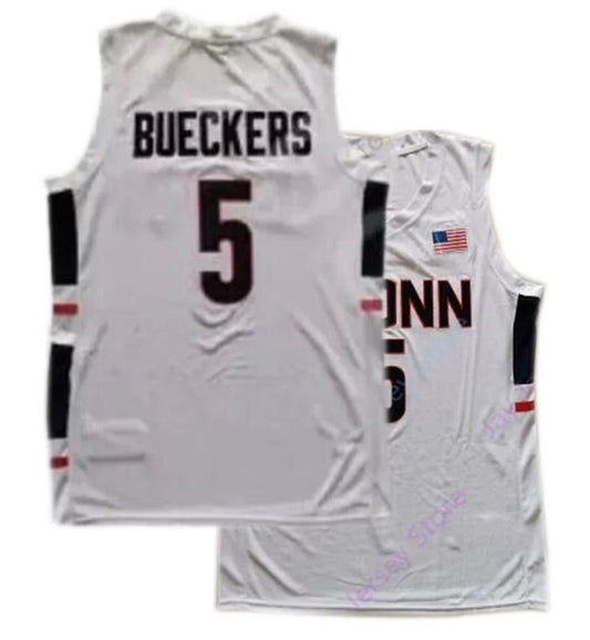 Paige Bueckers #5 UConn Huskies Basketball Jersey