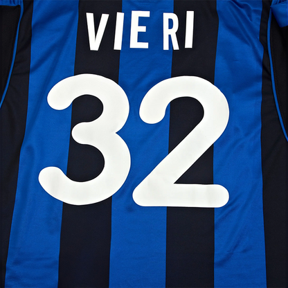 2001/02 Inter Milan Christian Vieri #32 Retro Football Jersey Retro Vibe Jersey