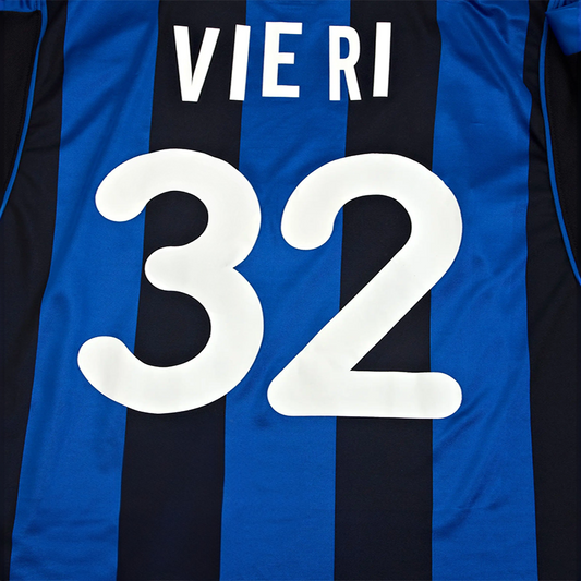 2001/02 Inter Milan Christian Vieri #32 Retro Football Jersey Retro Vibe Jersey