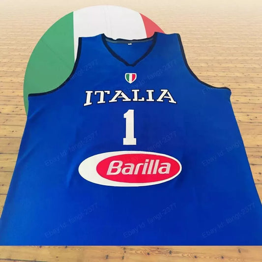 2022 Paolo Banchero #1 Italy Basketball Jersey