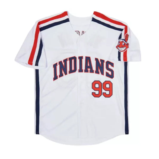 Custom Sewn Movie Major 'Wild Thing' Vaughn Jersey