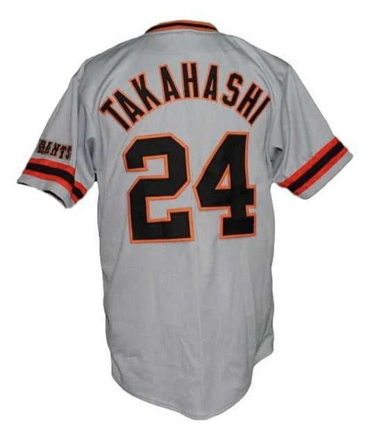 Custom Retro Takahashi #24 Baseball Jersey – Giants Tokyo