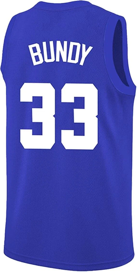 Men's Al Bundy #33 Polk High Basketball Jersey