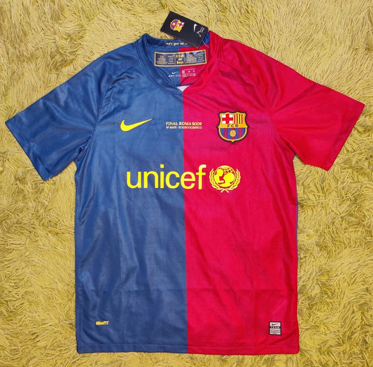 Barcelona 2008/2009 UCL Final Henry #14 Retro Soccer Football Futbol Jersey