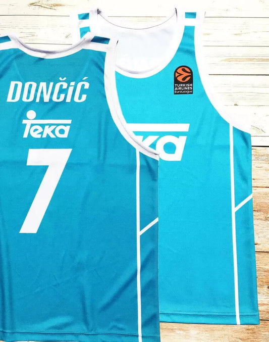2017 Luka Doncic #7 Spain Basketball Jersey