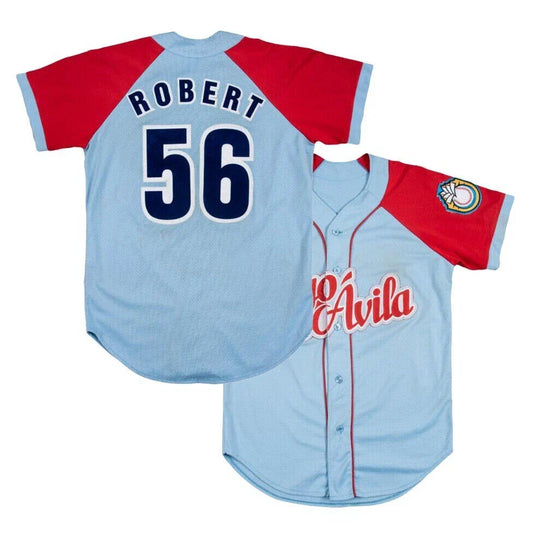 2015 Robert #56 Cuba Baseball Jersey